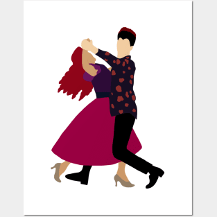 Joe and Dianne foxtrot Posters and Art